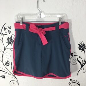 NWOT Nike golf skirt with shorts size 4 pink dri fit